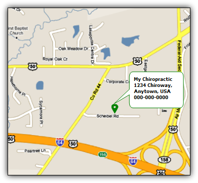 Standard Personalized Business Map :: 360x330 Standard Personalized Business Map :: 360x330