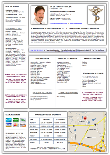 GBD :: Profile Page Example GBD :: Profile Page Example